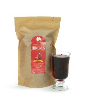 Herbata z kwiatów hibiskusa