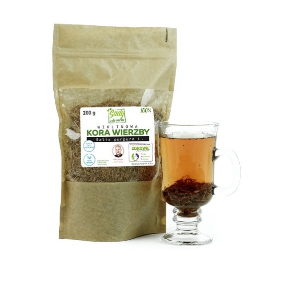 Kora wierzby purpurowej, 200g. Naturalna aspiryna