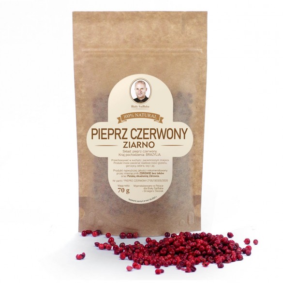 Pieprz czerwony ziarno 40g