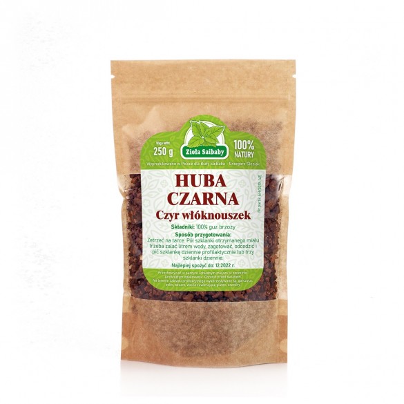 Huba czarna czyr włóknouszek 250g