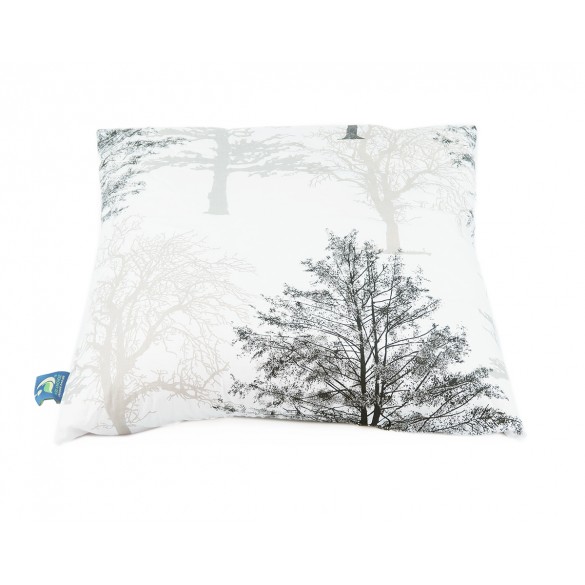 Poduszka z wkładem z łusek Orkiszu 45x45 cm - Drzewa