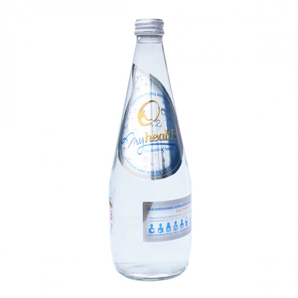 Woda strukturyzowana z wysoką zawartością tlenu 0,3L