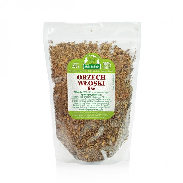 Orzech Włoski liść 250g