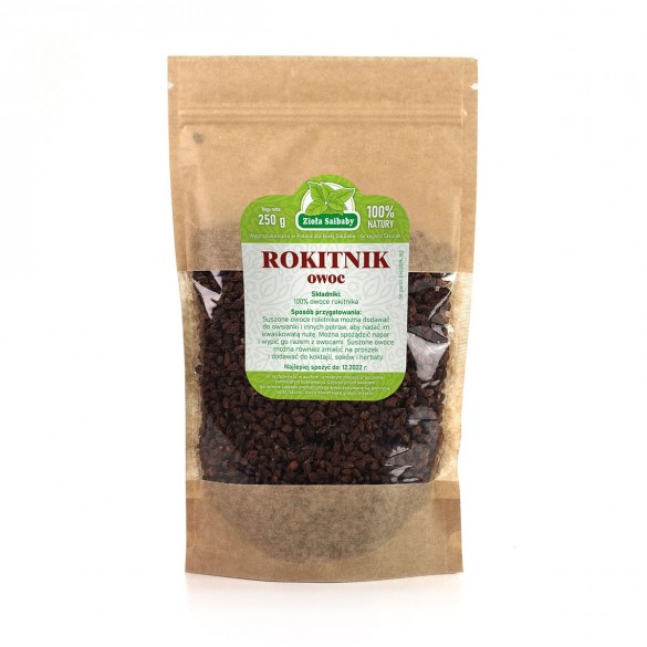 Rokitnik owoce suszone 250g
