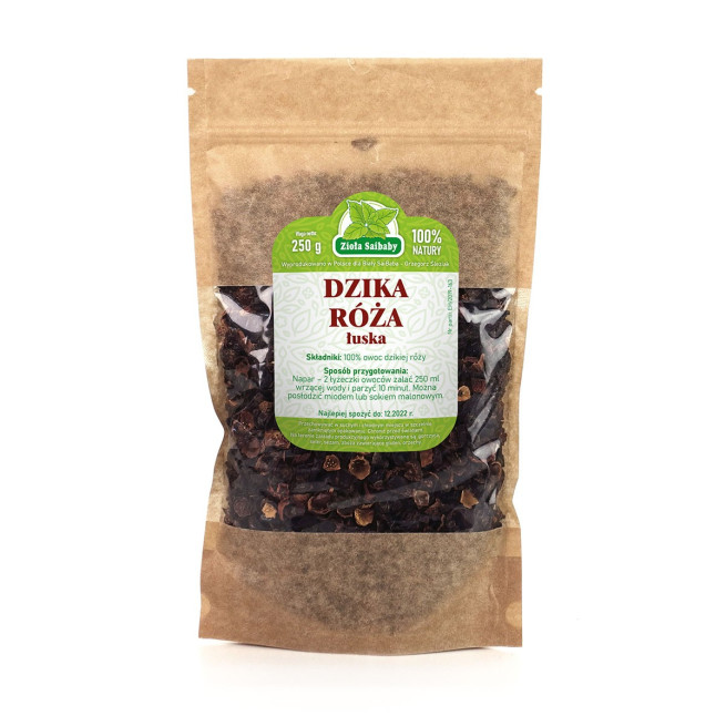 Dzika róża owoce łuska