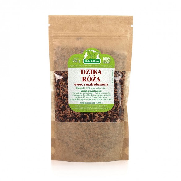 Dzika róża owoc rozdrobniony 250g