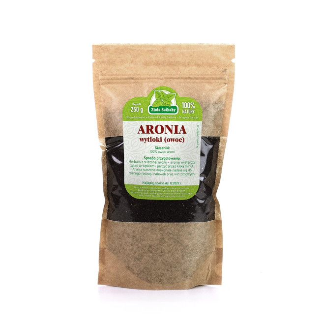 Aronia owoc suszony wytłoki