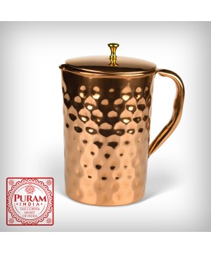 Miedziany dzbanek...