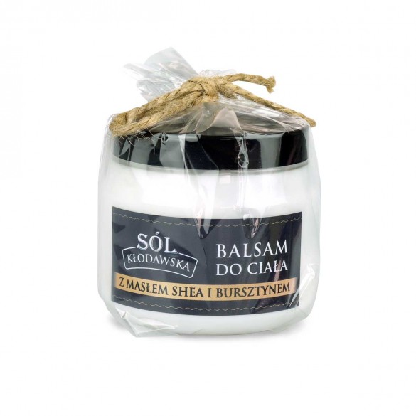 Balsam do ciała z masłem shea i bursztynem 250g