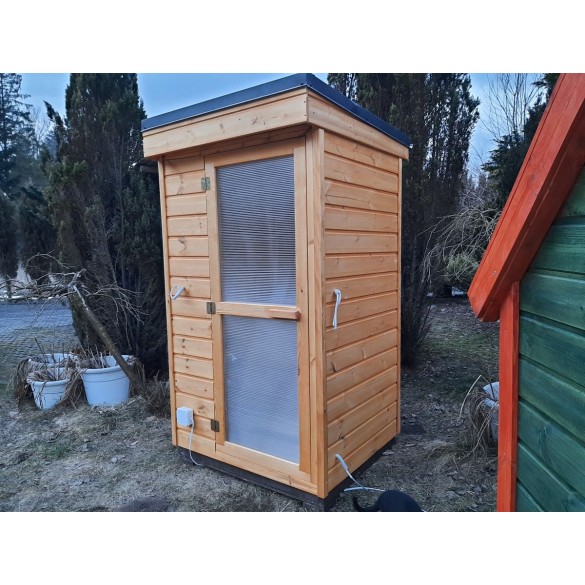 Kompletna sauna od Białego Saibaby dla dwóch osób