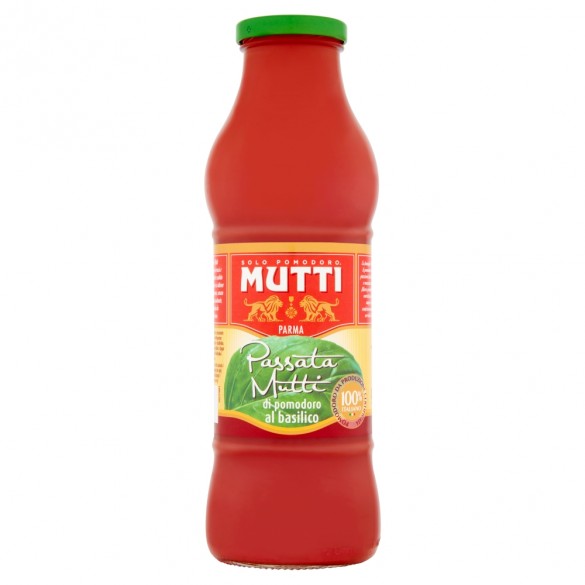 MUTTI Passata przecier pomidorowy z bazylią 700g