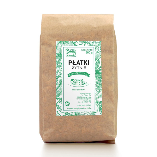Płatki żytnie