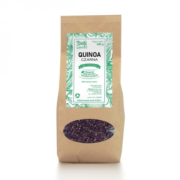 QUINOA czarna (komosa ryżowa) 400 G