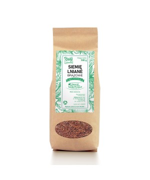 Siemie lniane brązowe