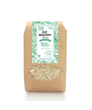Ryż brązowy długi 500g