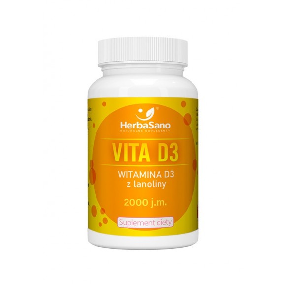 Witamina D3 z lanoliny 2000 j.m.
