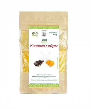 Kurkuma z pieprzem 50g