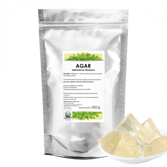 Agar substancja żelująca 250g SR C1