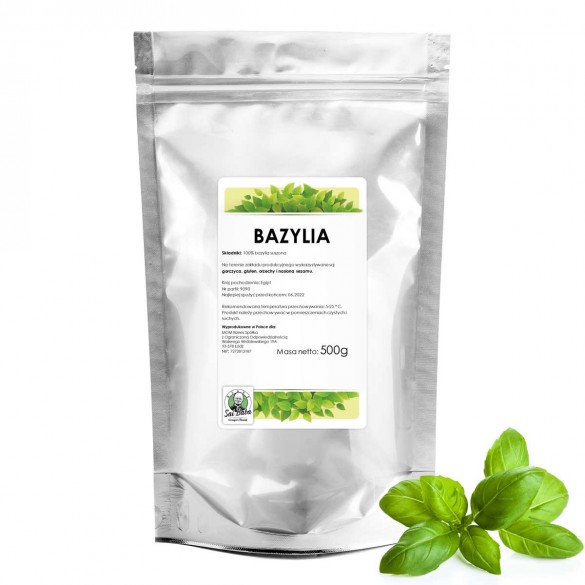 Bazylia suszona 500g SR E
