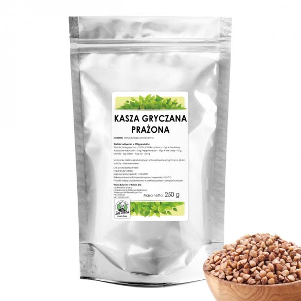 Kasza gryczana prażona 250g SR F1