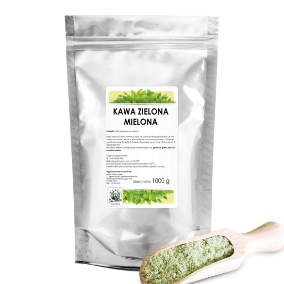 Kawa zielona 1000g SR D1