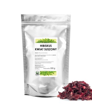 Hibiskus kwiat suszony 500g
