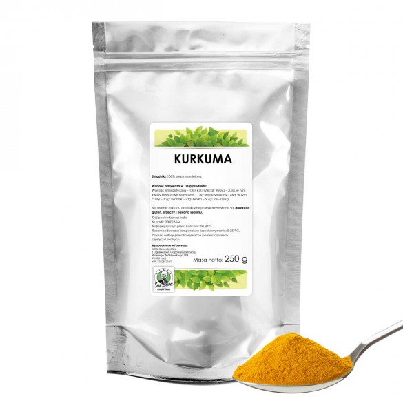 Kurkuma mielona 250g