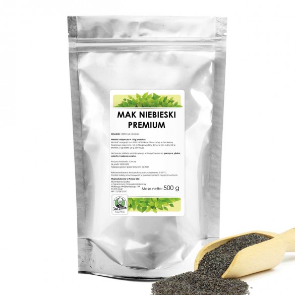 Mak niebieski 500g SR D