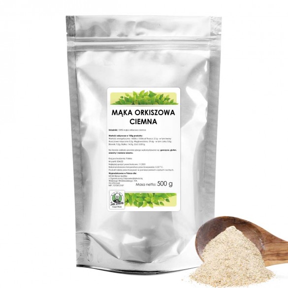 Mąka orkiszowa ciemna 500g SR C