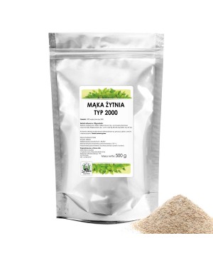 Mąka żytnia typ 2000 500g SR C