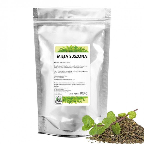 Mięta suszona 100g SR