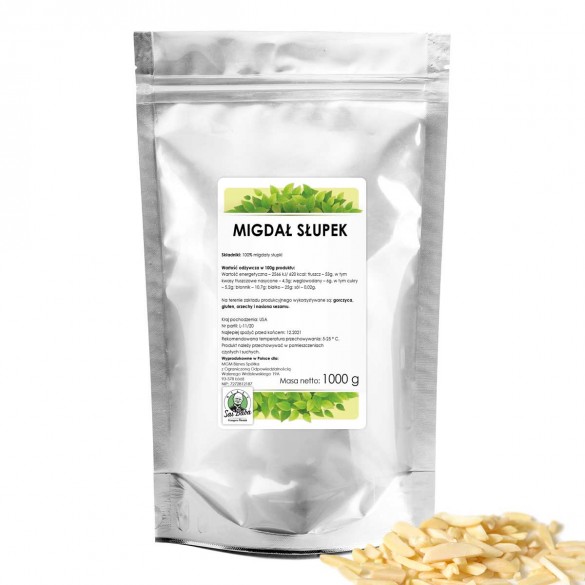 Migdały słupki 1000g SR C