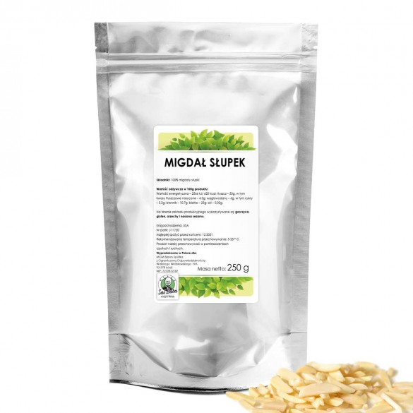 Migdały słupki 250g SR C