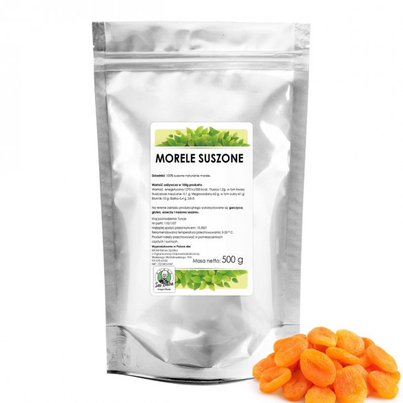 Morele suszone 500g