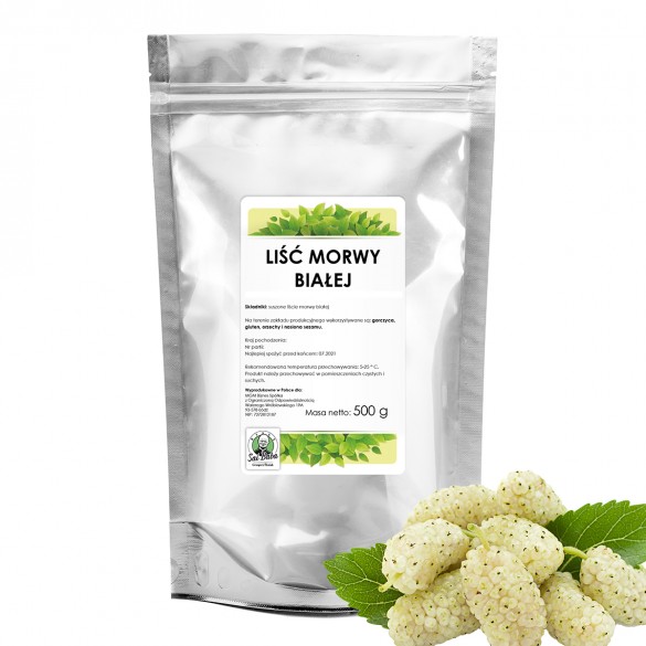 Morwa biała liść suszony 500g SR C1