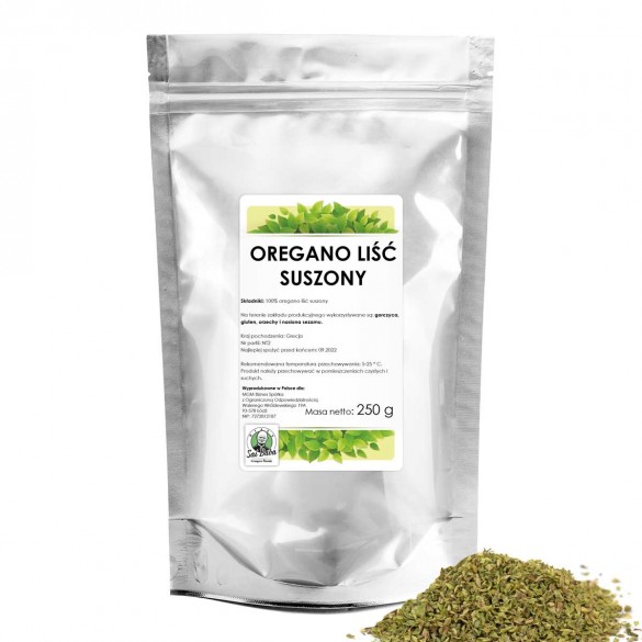 Oregano liść 250g SR D1