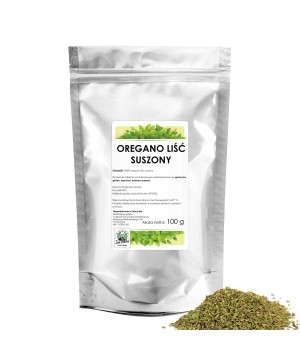 Oregano liść 100g SR D1