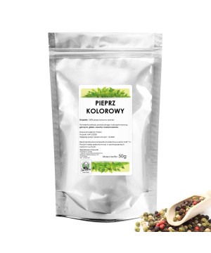 Pieprz kolorowy ziarno 50g...