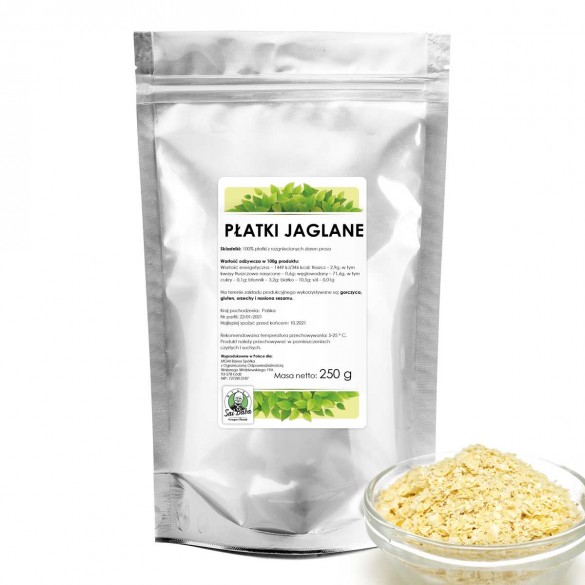 Płatki jaglane 250g SR D