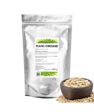 Płatki owsiane 1000g SR E