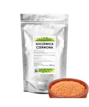 Soczewica czerwona 1000g SR E