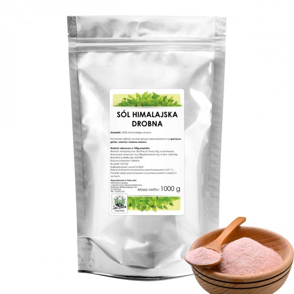 Sól himalajska drobna 1000g
