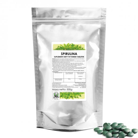 Spirulina 500g SR E