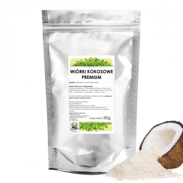 Wiórki kokosowe 50g