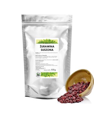 Żurawina suszona 500g
