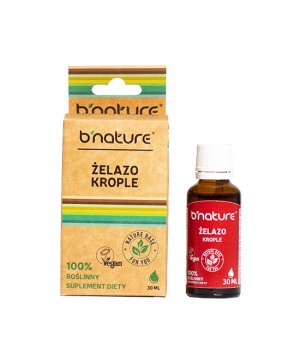 Żelazo krople 30 ml