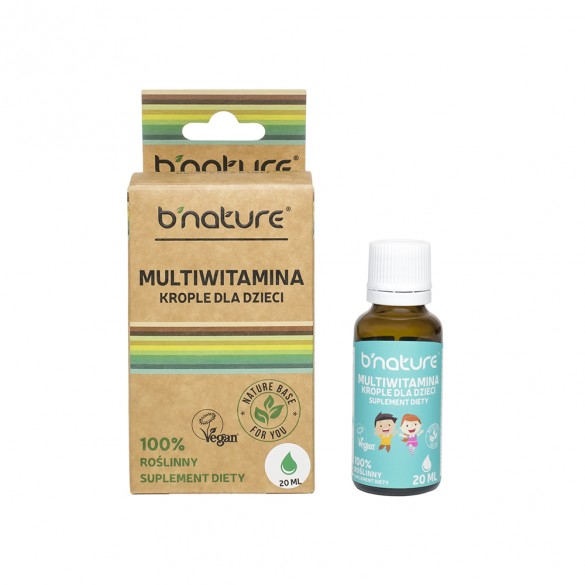 Multiwitamina krople dla dzieci (20 ml) - Suplement diety