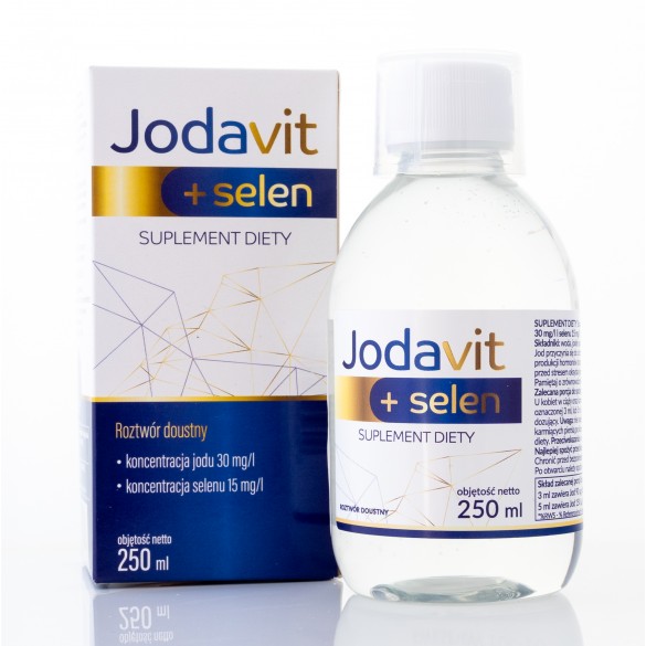 JODAVIT + selen 250ml wysoce przyswajalny Jod