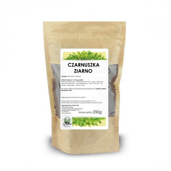 Czarnuszka ziarno 250g PK