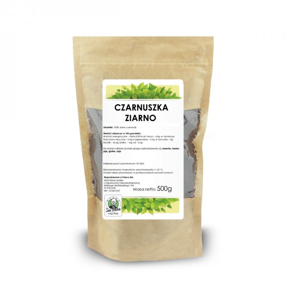 Czarnuszka ziarno 500g PK